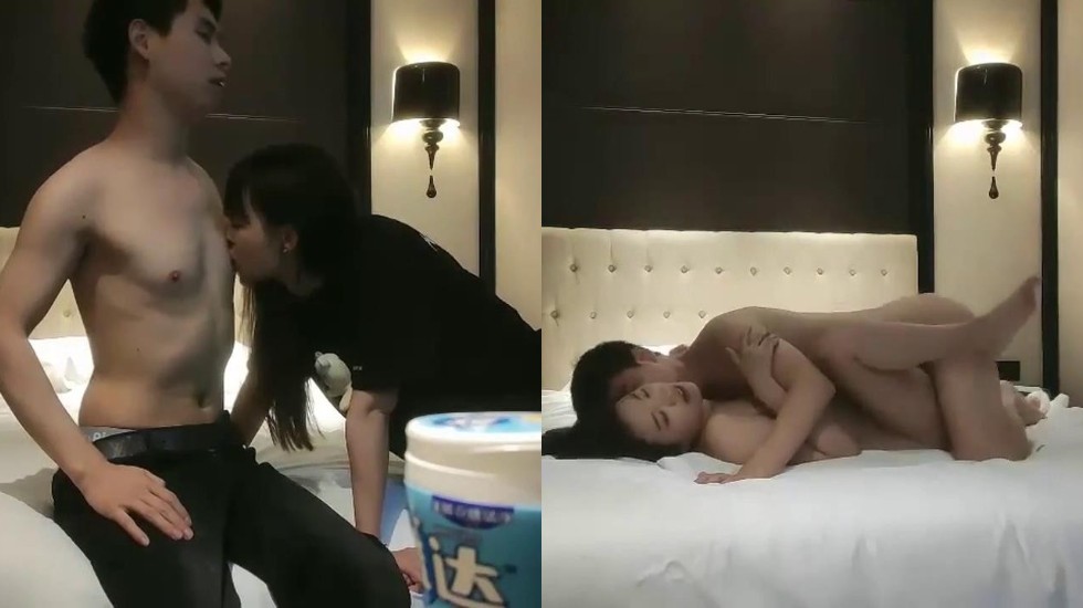 长相清纯萌妹,抱在身上调调情,口交舔屌条腿抽插,侧入猛操呻吟娇喘边摸奶子
