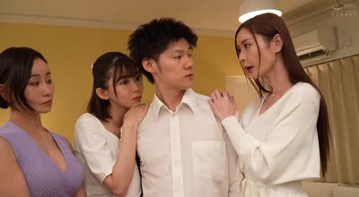 HNTRZ-016 卒業式の後に…大人になった君へ年上スレンダー美女からの最高スケベなプレゼント―!?全方向からの極エロテクに休むヒマなく精子ぶっこ抜かれるトリプル熟痴女ハーレム 黑川すみれ 葵百合香 明里ともか
